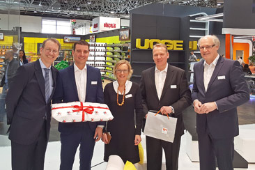 Otto Kind 50 Jahre auf der Euroshop.