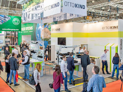 Stand auf der Logimat.